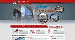 Desktop Screenshot of dorukcam.com